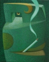 Painting--Oil-GenreSmoker 2