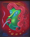 Painting--Oil-GenreSmoker 6
