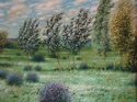 Painting--Oil-LandscapeWindy Day