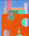 Painting--Oil-AbstractGeometric 11