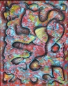 Painting--Oil-AbstractCurvilinear 11