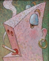 Painting--Oil-GenreSmoker 23
