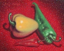 Painting--Oil-Still LifePeppers