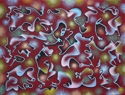 Painting--Oil-AbstractCurvilinear 17