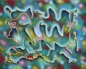 Painting--Oil-AbstractCurvilinear 16