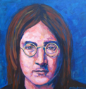 Painting--Acrylic-PortraitJohn Lennon
