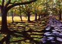 Painting--Acrylic-LandscapeRoad of Shadow and Light