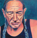 Painting--Acrylic-PortraitWillie Nelson
