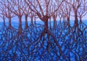 Painting--Oil-LandscapeFlooded Oaks