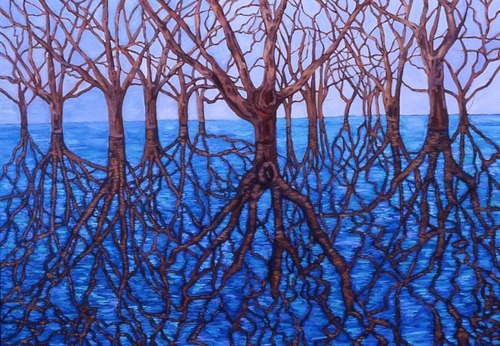 Painting-Landscape-Flooded Oaks