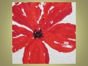 Mixed Media--On Canvas-RepresentationalPOPPY 1