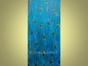 Mixed Media--On Canvas-RepresentationalTurquoise