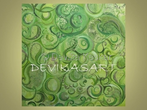 Painting-Abstract-Jade Brocade