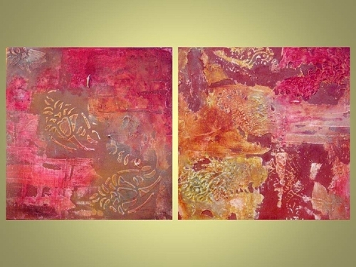 Mixed Media-Non-representational-RUINS