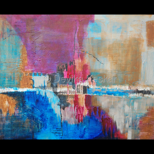 Painting-Abstract-Confluence