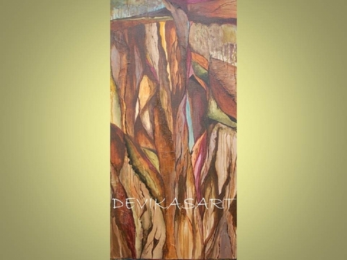 Mixed Media-Representational-Ravines