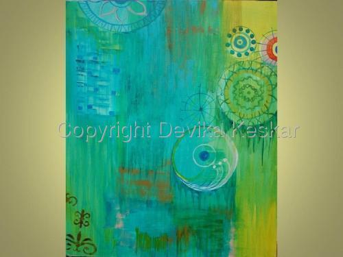 Painting-Abstract-After the rain