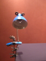 powder blue lamp bird