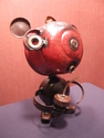 red bear with acorn 
