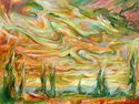 Painting--Oil-Landscape�Witness�                         