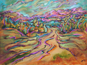 Painting--Oil-Landscape�Spring Rains Departing�  