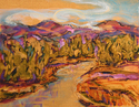 Painting--Oil-Landscape�Dip, Dip, and Swing�       