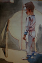 Painting--Watercolor-FigurativeMysteriously Dangerous