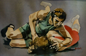 Painting-Wrestler