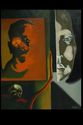 Painting--Oil-ConceptualMannequinn and Skull