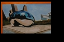 Painting--Oil-CityscapeCar 49 (detail)