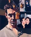 Painting--Oil-FigurativeSelf Portrait with Photographs