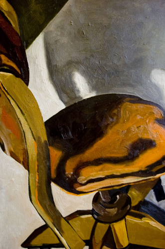 Painting-You Should Sit (Detail)
