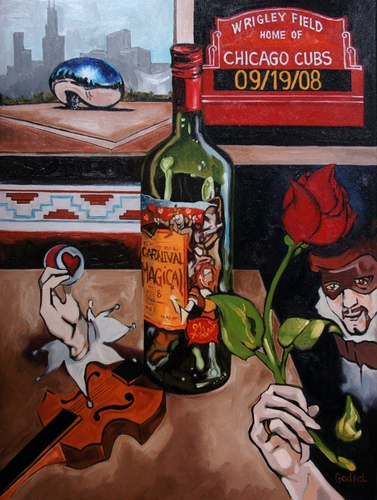 Painting-Allegorical-Magic Carnival