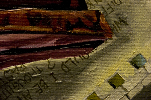 Painting-Letter (detail)
