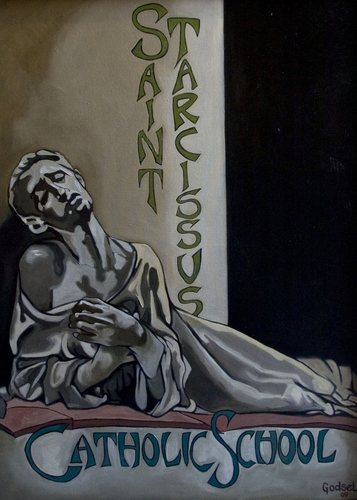Painting-Allegorical-St. Tarcissus Catholic School