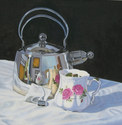 Diana Fritch - Reflections In A Tea Kettle (SOLD)