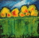 Painting--Acrylic-AbstractYellow Trees