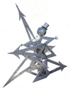 Sculpture--Metal-ExpressionistSteppin' out (To the Moon, Alice!)