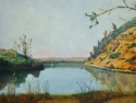 Painting--Acrylic-LandscapeNegro Bar