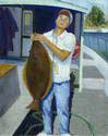 Painting--Pastels-PortraitKen's Catch