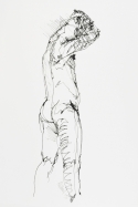 Drawing--Ink-FigurativeFigure Study 1 in Ink