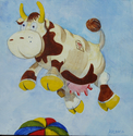 Painting--Acrylic-AnimalsGot Milk