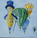 Painting--Acrylic-FigurativeMr. Peanut