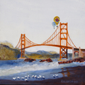 Painting--LandscapeThe Golden Gate
