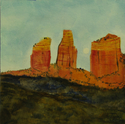 Painting--Acrylic-LandscapeSedona Sunrise