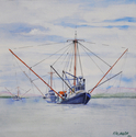 Painting--Acrylic-SeascapeTrolling the Straights