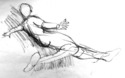 Drawing--Paper-FigurativeThe big stretch