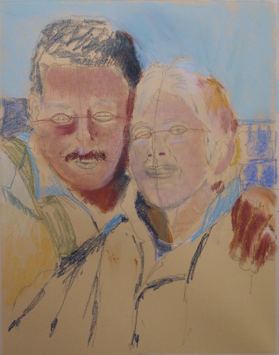 Painting-Portrait-Barb 'n Ray