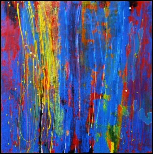 Painting-Acrylic-Fireworks