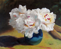 Painting--Oil-FloralWhite Peonies